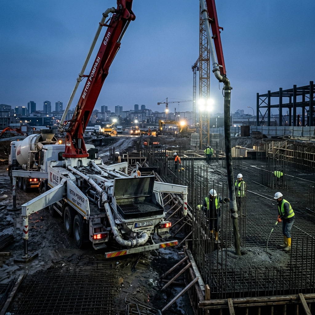 C30 Sınıfı Hazır Transmikser Beton