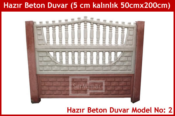 Hazır Beton Bahçe Duvarı - Hazır Beton Bahçe Duvarı