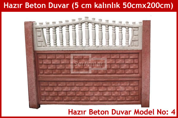 Hazır Beton Bahçe Duvarı - Hazır Beton Bahçe Duvarı