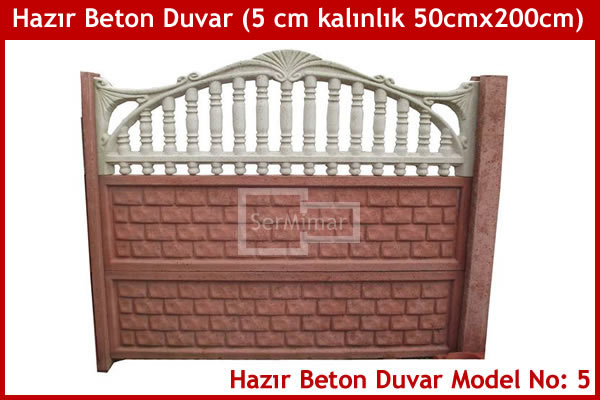 Hazır Beton Bahçe Duvarı - Hazır Beton Bahçe Duvarı