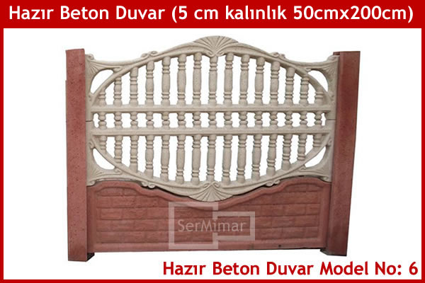 Hazır Beton Bahçe Duvarı - Hazır Beton Bahçe Duvarı