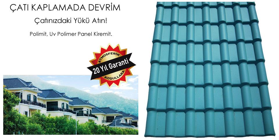 Plastik (PVC) Panel Kiremit - Polimit Plastik Kiremit Fiyatları